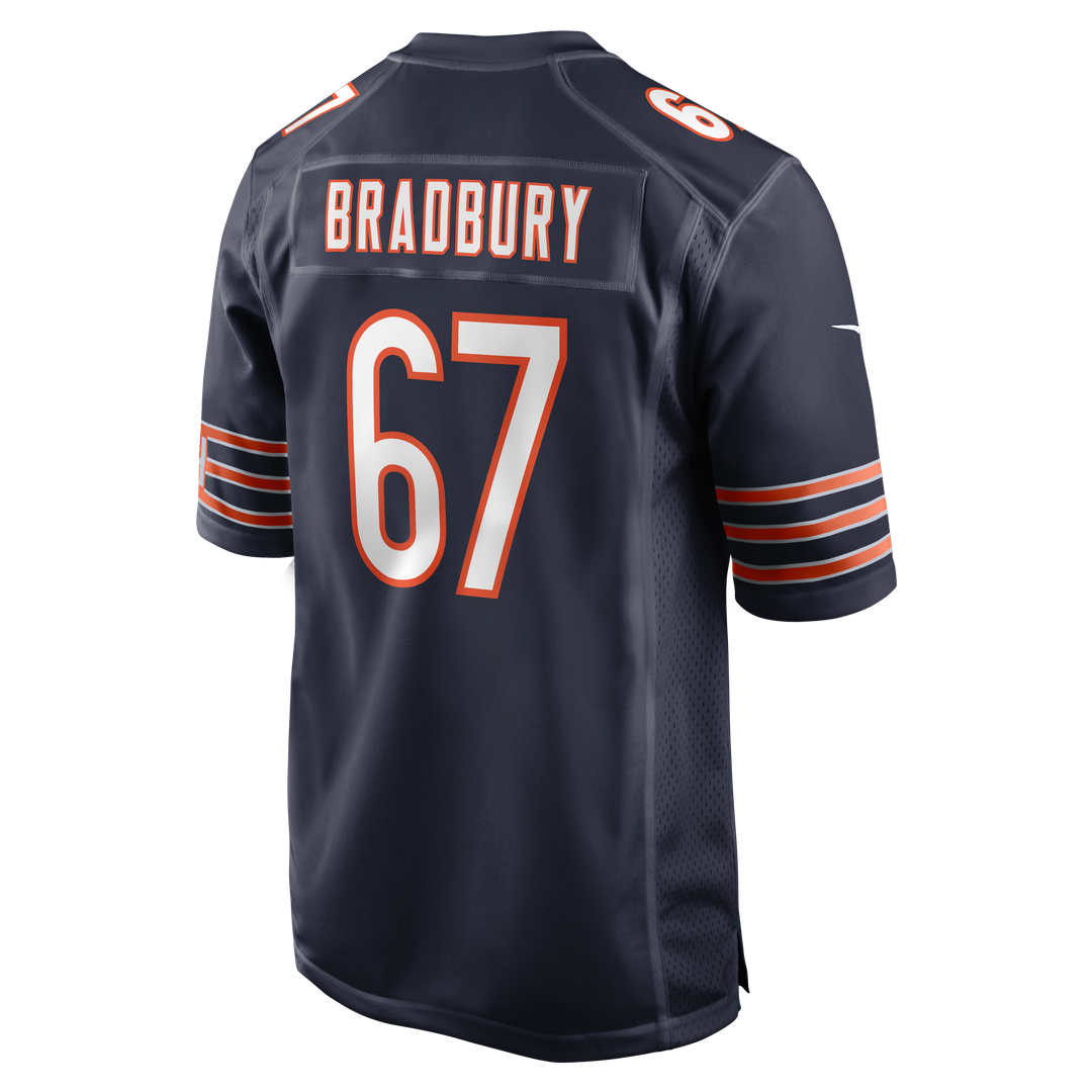 Men's Chicago Bears Garrett Bradbury Navy Team