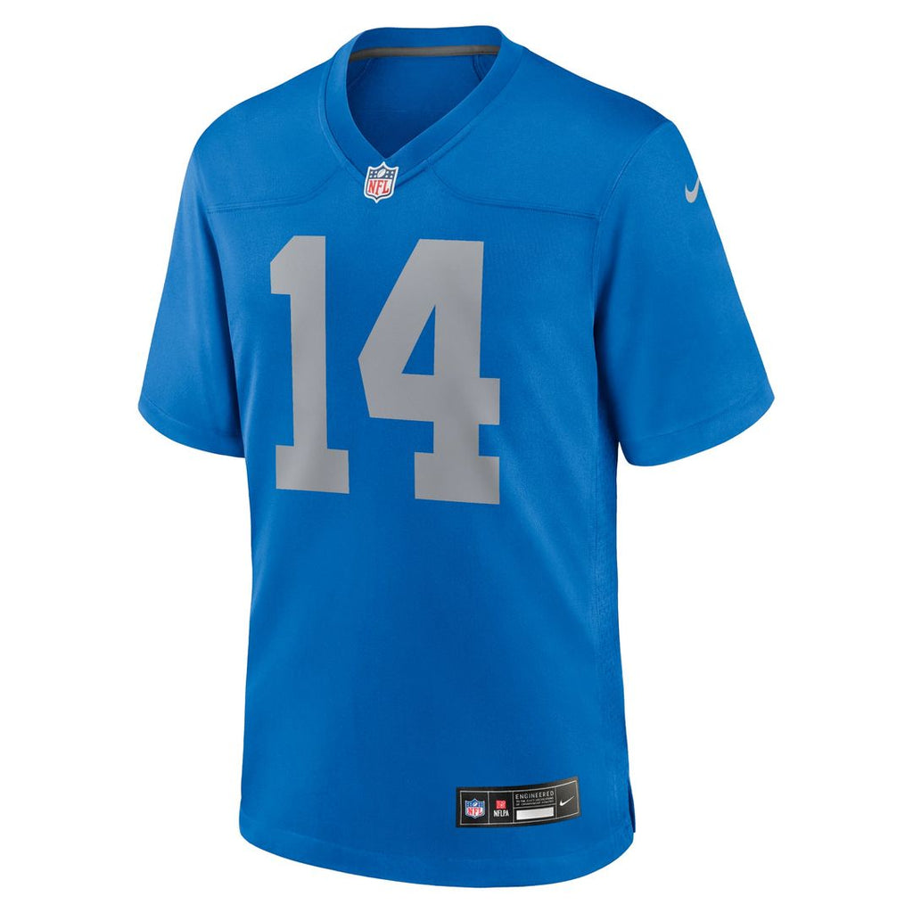 Men's Detroit Lions Amon-Ra St. Brown Blue Alternate