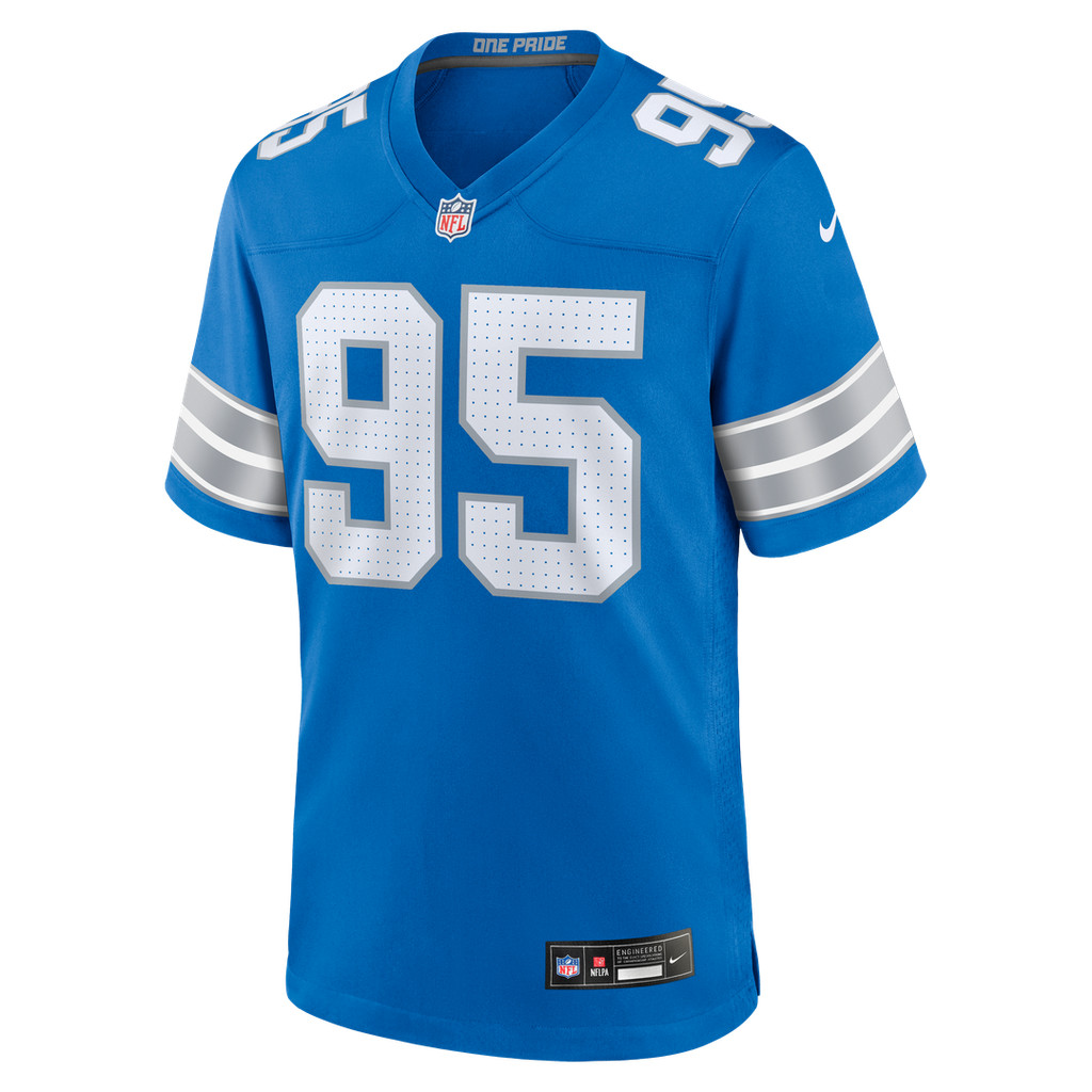 Men's Detroit Lions Mathieu Betts Blue