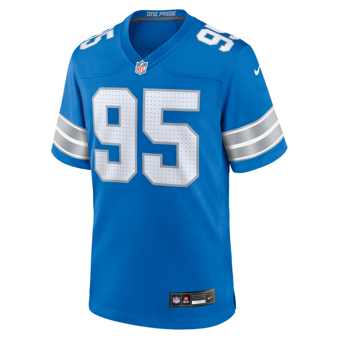 Men's Detroit Lions Mathieu Betts Blue