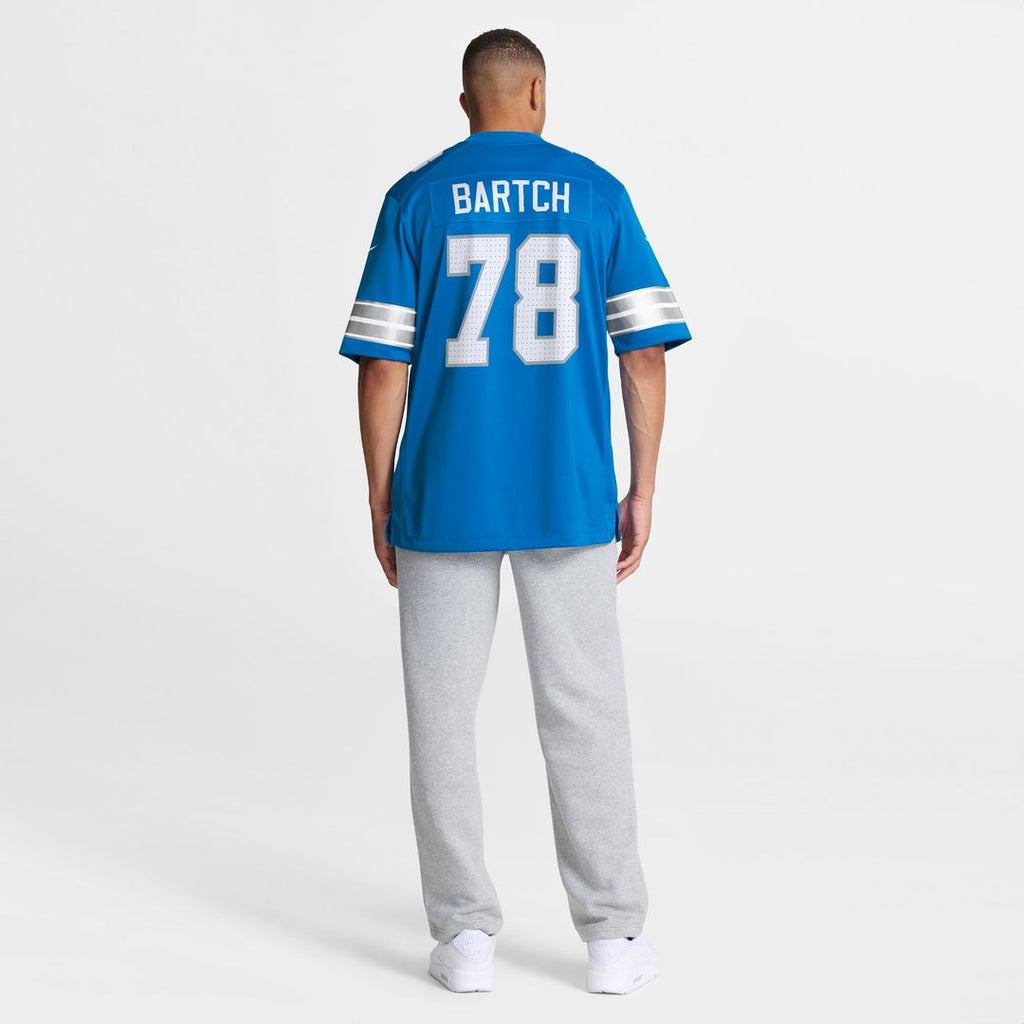 Men's Detroit Lions Ben Bartch Blue Team