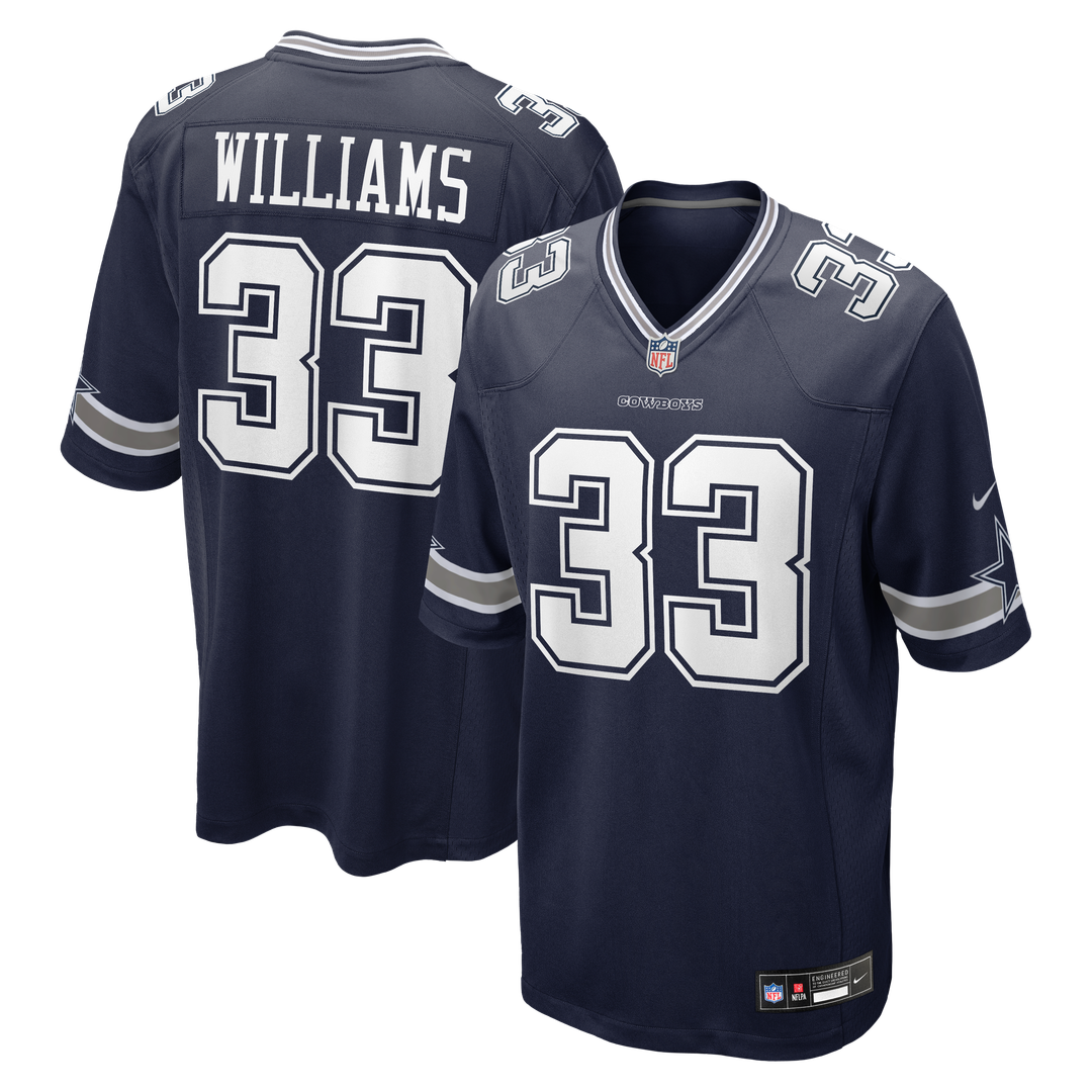 Men's Dallas Cowboys Javonte Williams White Alternate