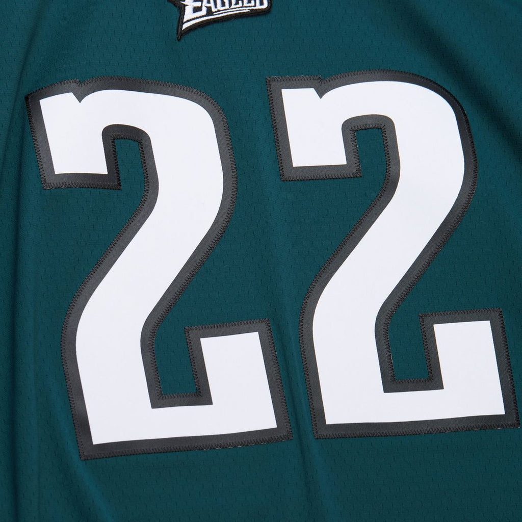 Men's Philadelphia Eagles Duce Staley Midnight Green 2002 Legacy Replica Jersey