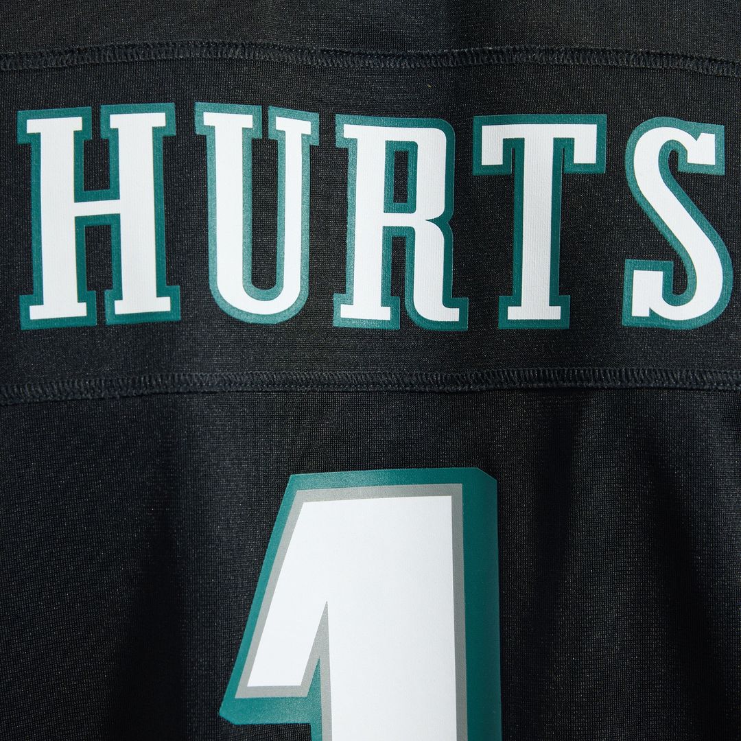 Men's Philadelphia Eagles Jalen Hurts Midnight Green Team