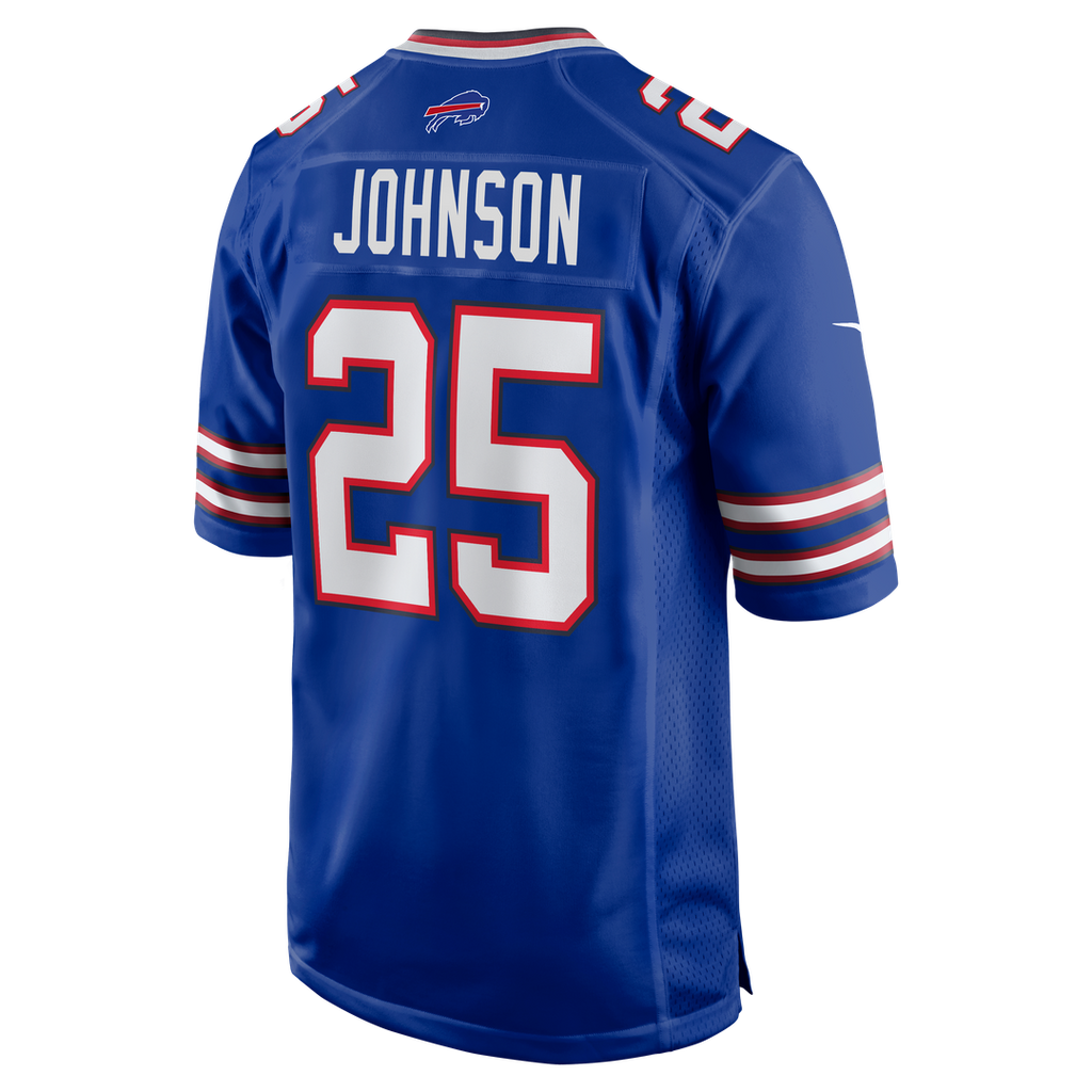 Men's Buffalo Bills Ty Johnson Royal Team