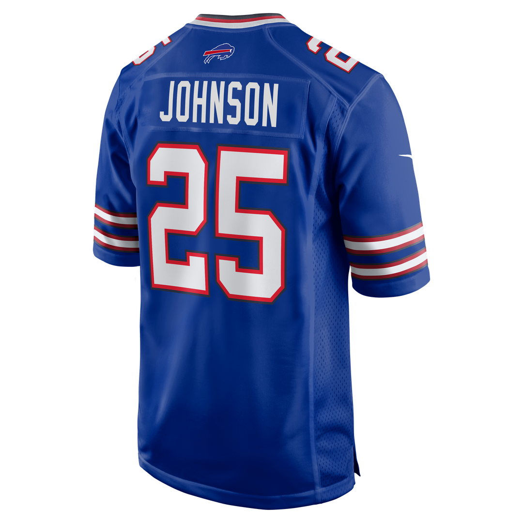 Men's Buffalo Bills Ty Johnson Royal Team