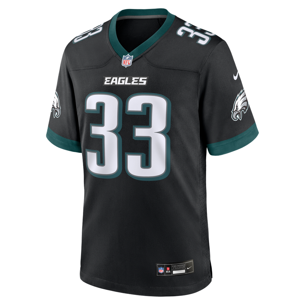 Men's Philadelphia Eagles Cooper DeJean Black Alternate