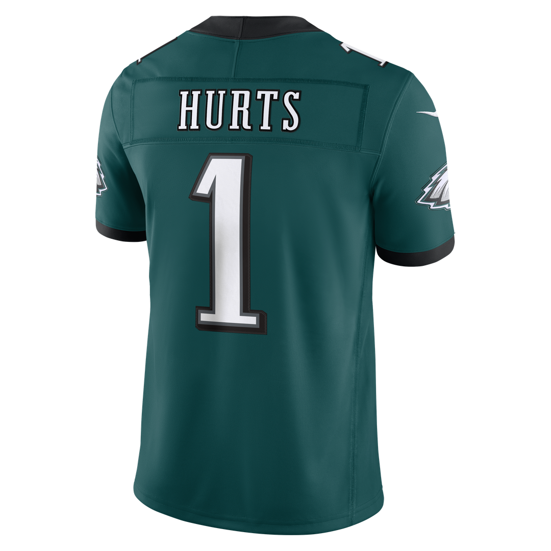 Men's Philadelphia Eagles Jalen Hurts White Vapor F.U.S.E. Stitched