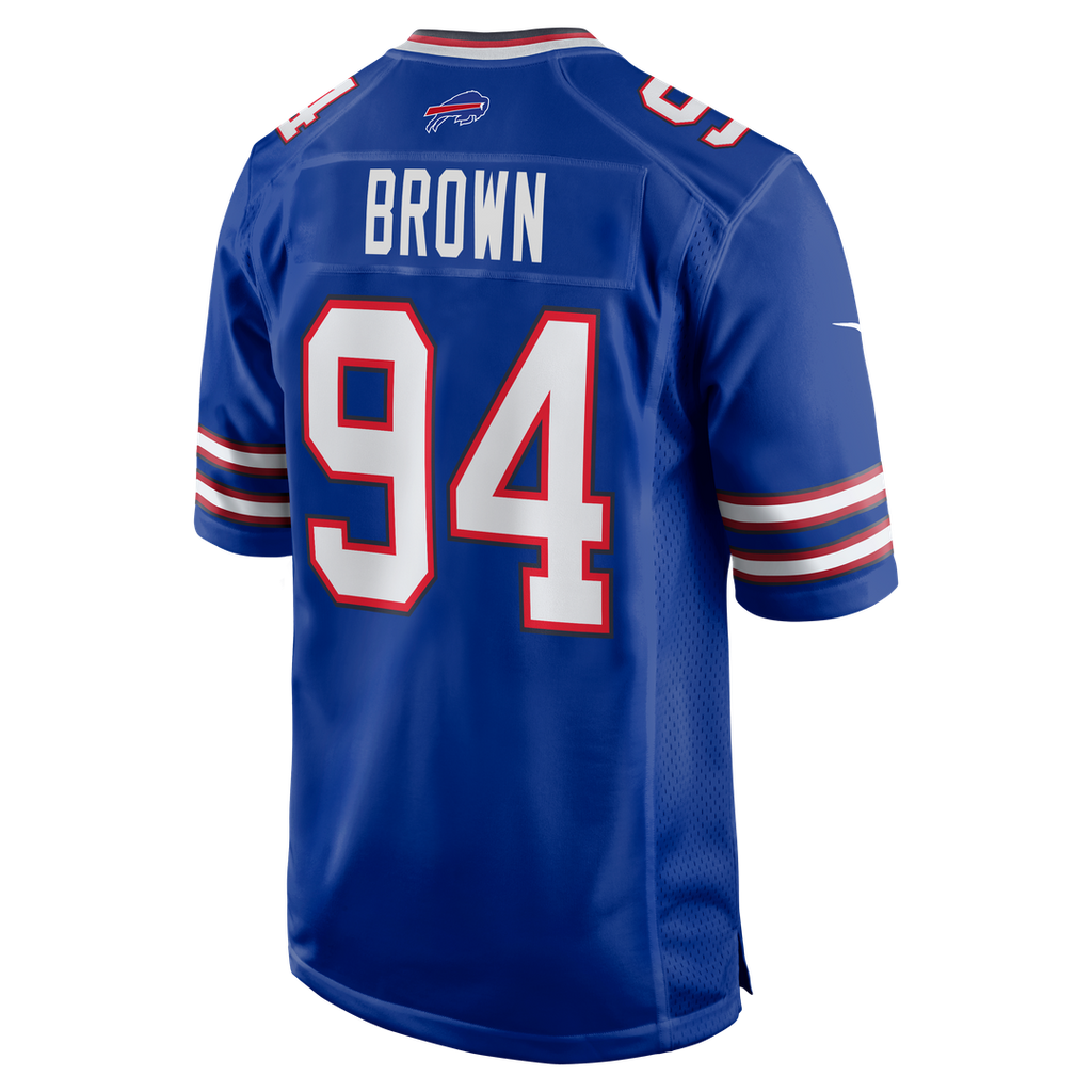 Men's Buffalo Bills Andrew Brown Royal