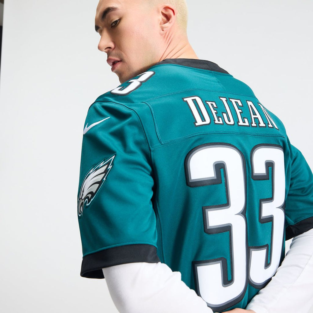 Men's Philadelphia Eagles Cooper DeJean Kelly Green Alternate Vapor F.U.S.E. Stitched