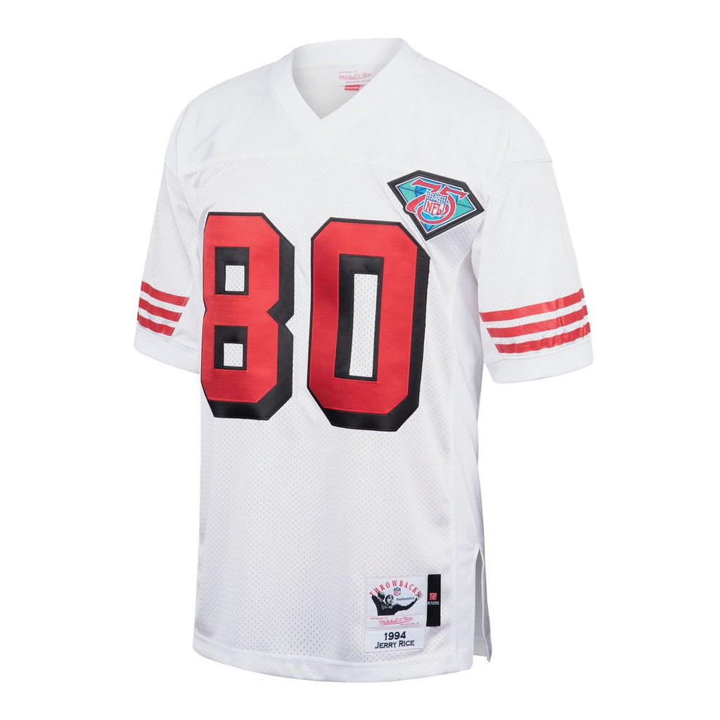 Men's San Francisco 49ers 1994 Jerry Rice Scarlet Authentic Throwback Retired Player Jersey