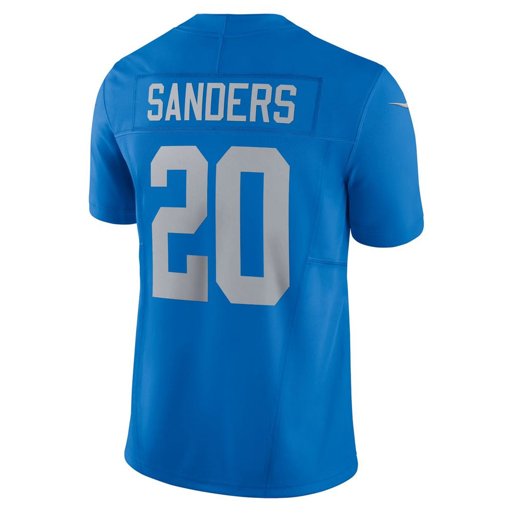Men's Detroit Lions Barry Sanders Blue Vapor F.U.S.E. Alternate