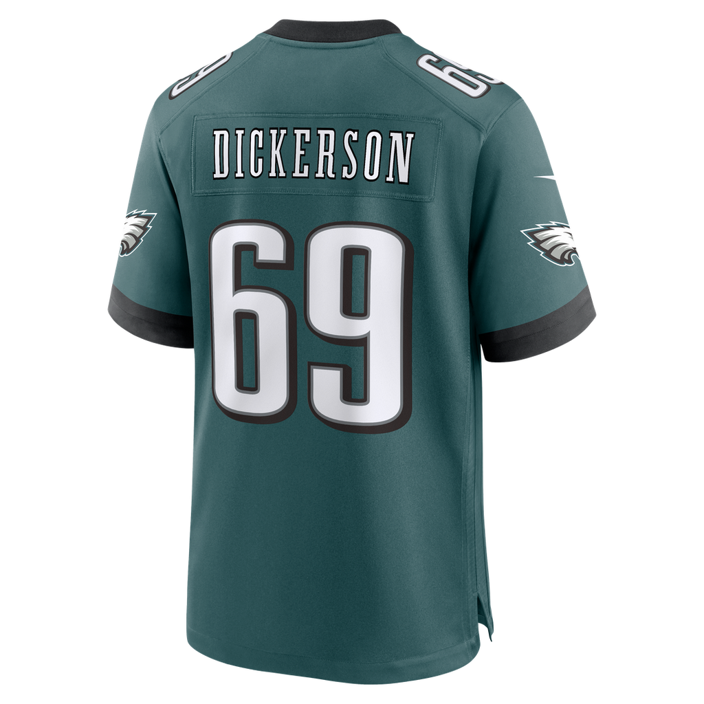 Men's Philadelphia Eagles Landon Dickerson Midnight Green Team