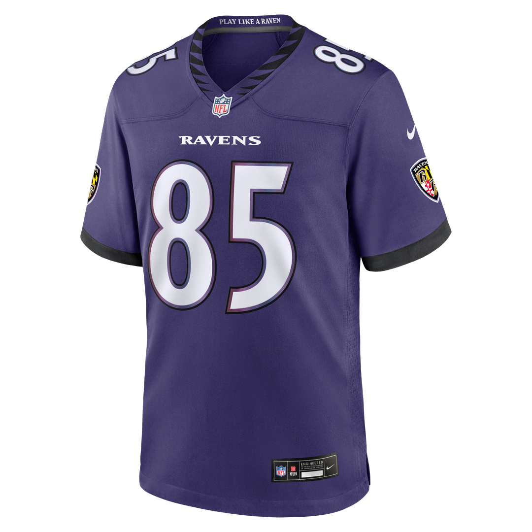 Men's Baltimore Ravens Josh Cuevas Purple Team