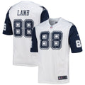Men's Dallas Cowboys CeeDee Lamb White Alternate Game Team Jersey