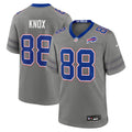 Men's Buffalo Bills Dawson Knox Gray Nickel City