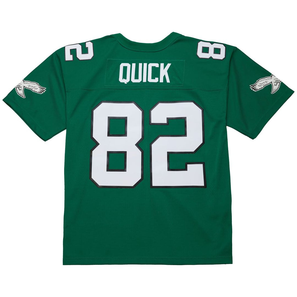 Men's Philadelphia Eagles Mike Quick Kelly Green Legacy Replica Jersey
