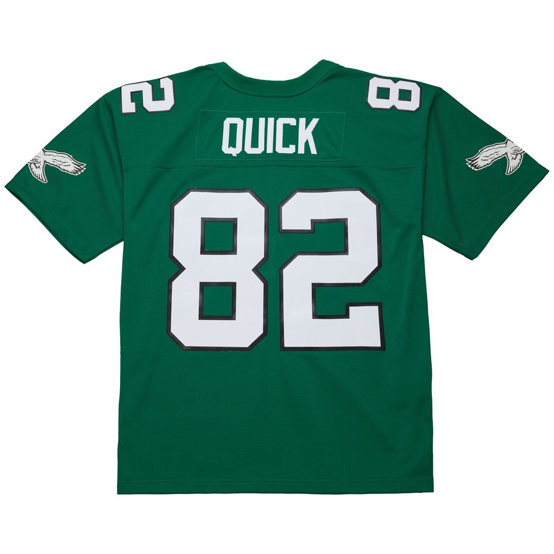 Men's Philadelphia Eagles Mike Quick Kelly Green Legacy Replica Jersey