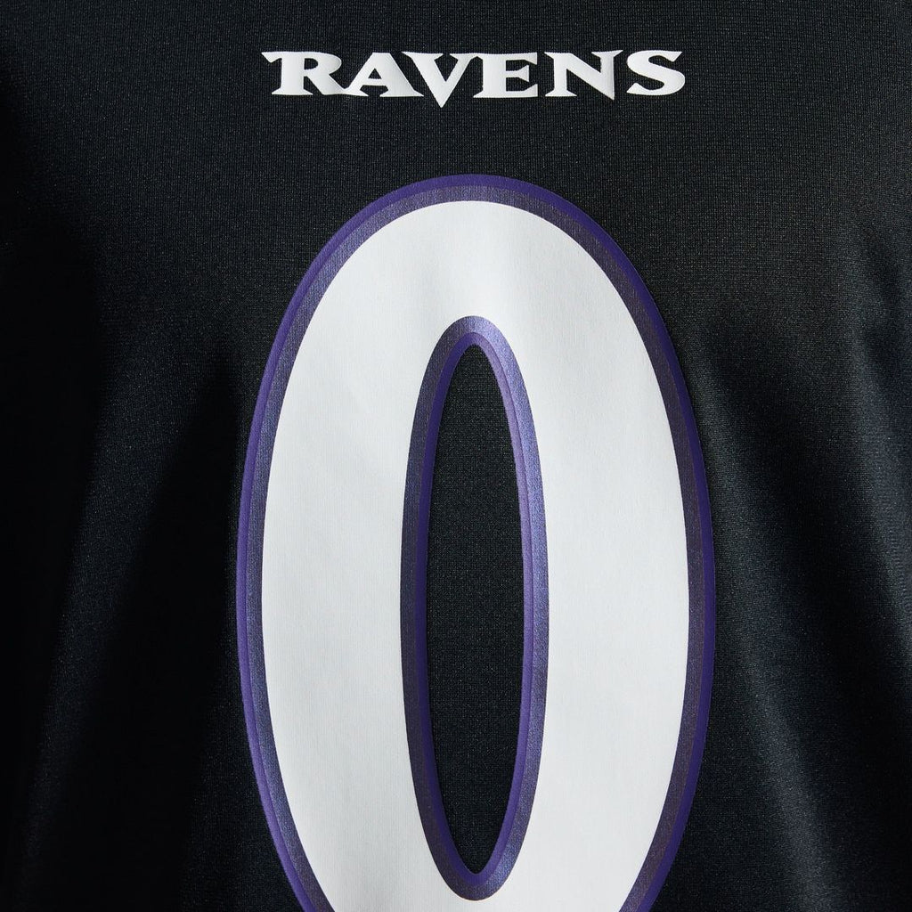 Men's Baltimore Ravens Roquan Smith Black Alternate