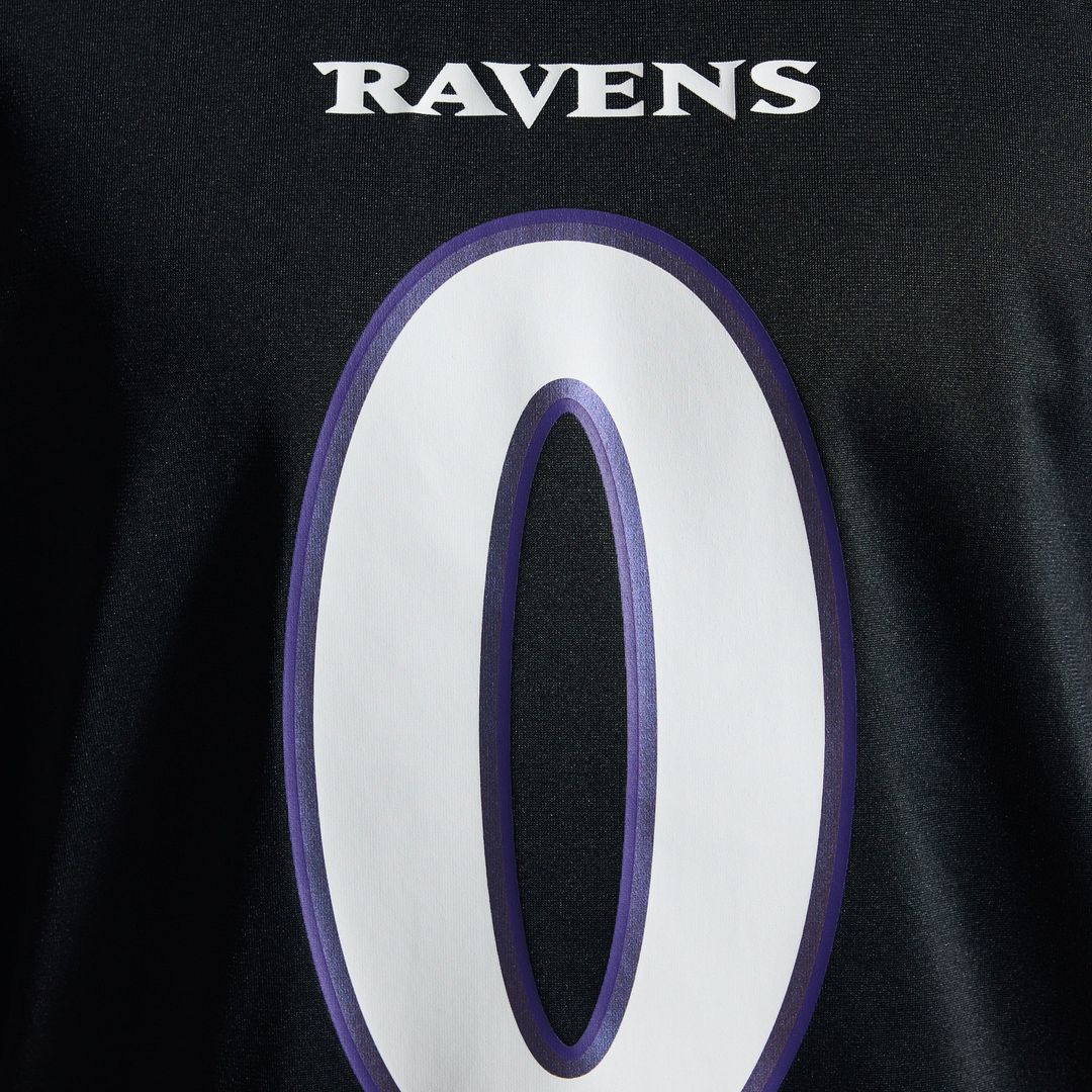 Men's Baltimore Ravens Roquan Smith Black Alternate
