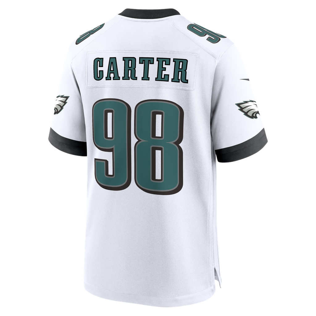 Men's Philadelphia Eagles Jalen Carter White