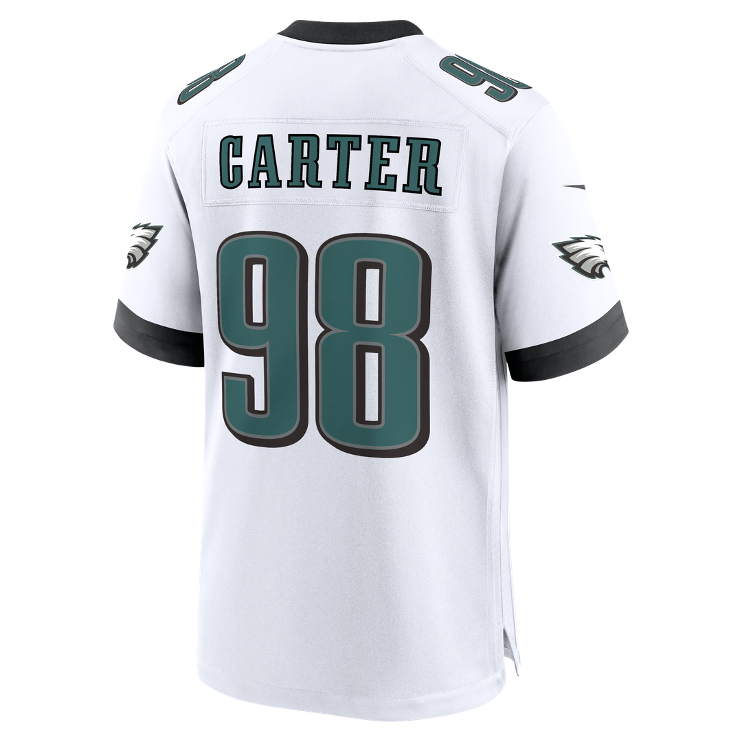 Men's Philadelphia Eagles Jalen Carter White