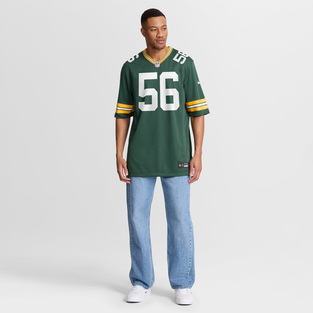 Men's Green Bay Packers Edgerrin Cooper Green Jersey