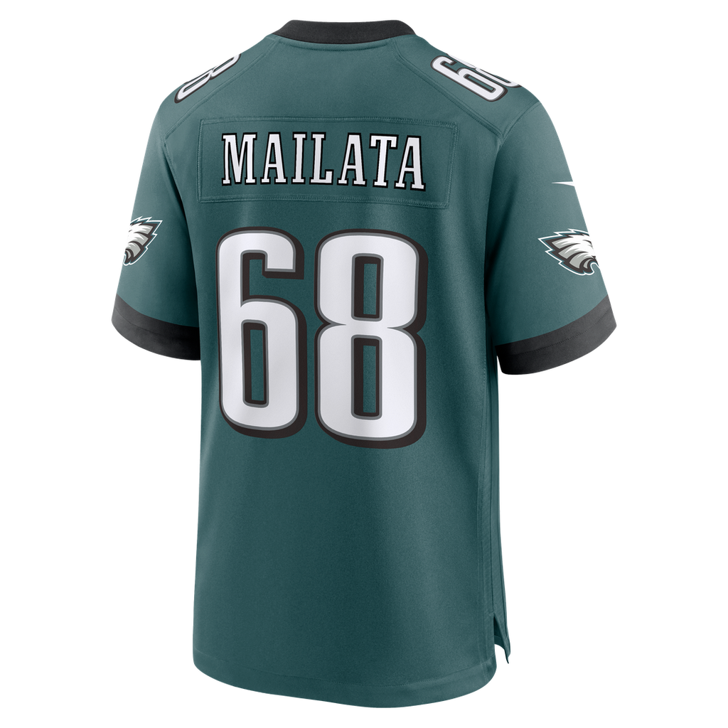 Men's Philadelphia Eagles Mailata Midnight Green Team