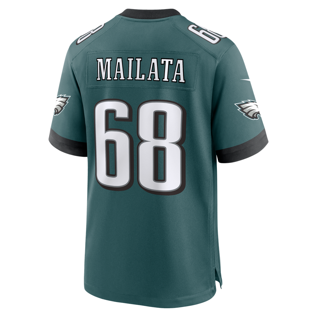 Men's Philadelphia Eagles Mailata Midnight Green Team
