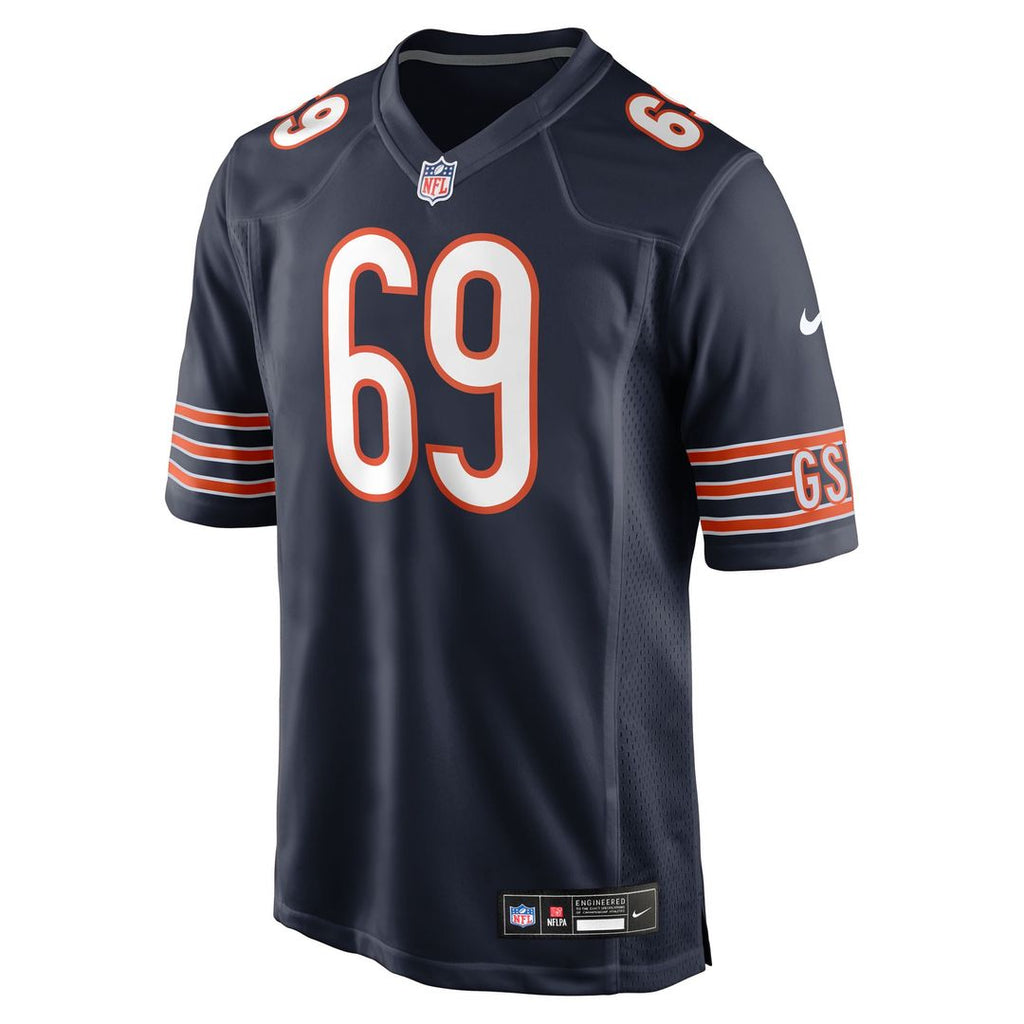 Men's Chicago Bears Jeremiah Martin Navy Team