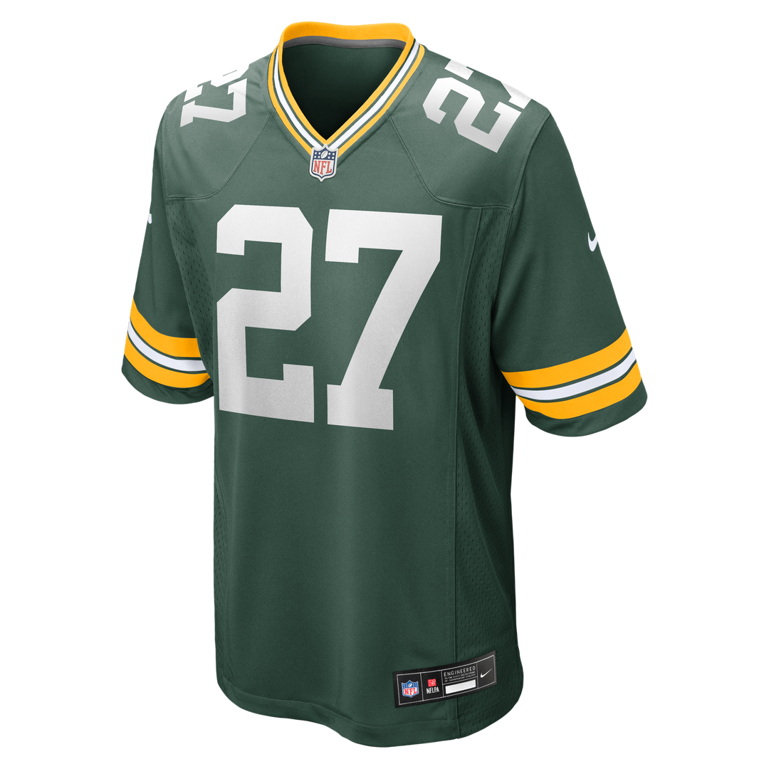 Men's Green Bay Packers Kitan Oladapo Green Jersey