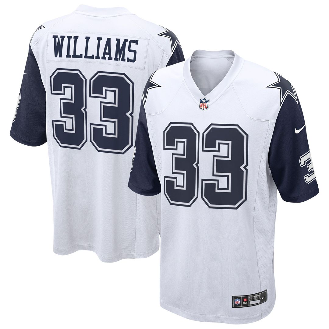 Men's Dallas Cowboys Javonte Williams Navy Team
