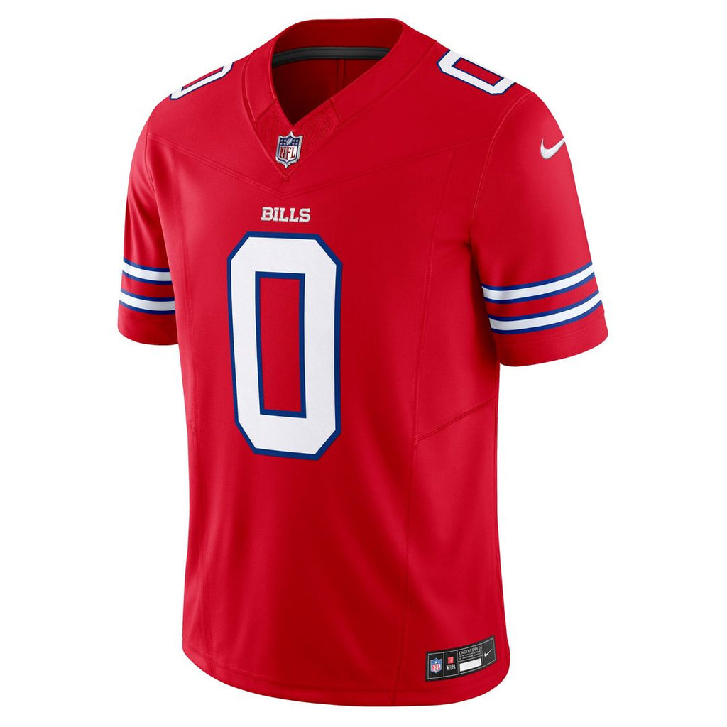 Men's Buffalo Bills Keon Coleman Red Alternate Vapor F.U.S.E.