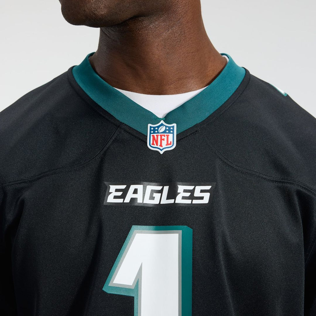 Men's Philadelphia Eagles Jalen Hurts Black Alternate