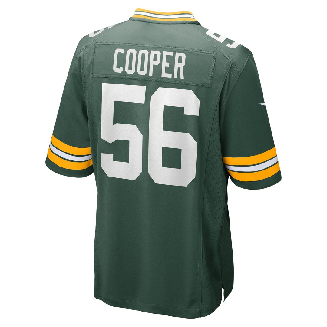 Men's Green Bay Packers Edgerrin Cooper Green Jersey