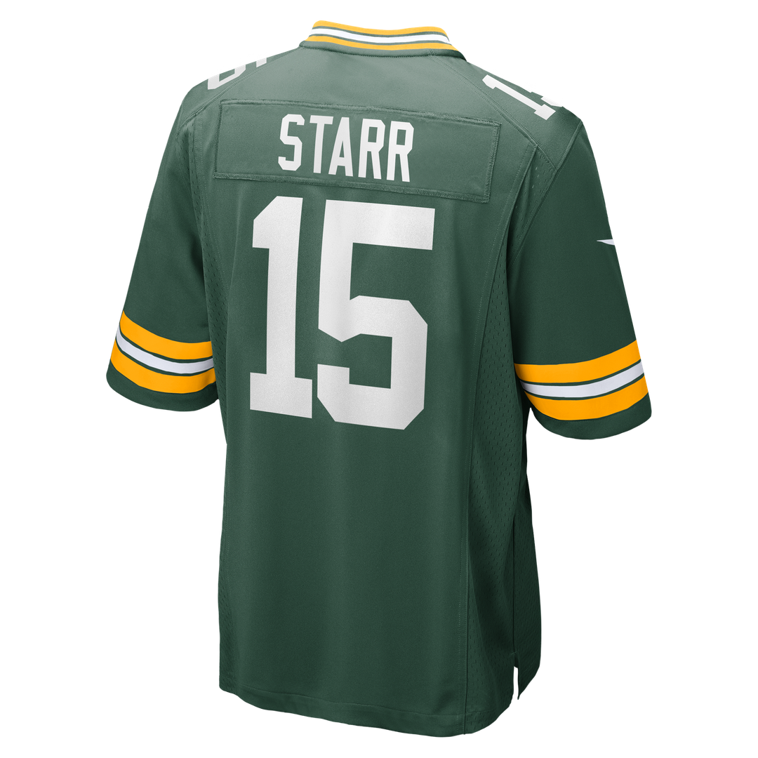 Men's Green Bay Packers Bart Starr Green Game Retired Player Jersey