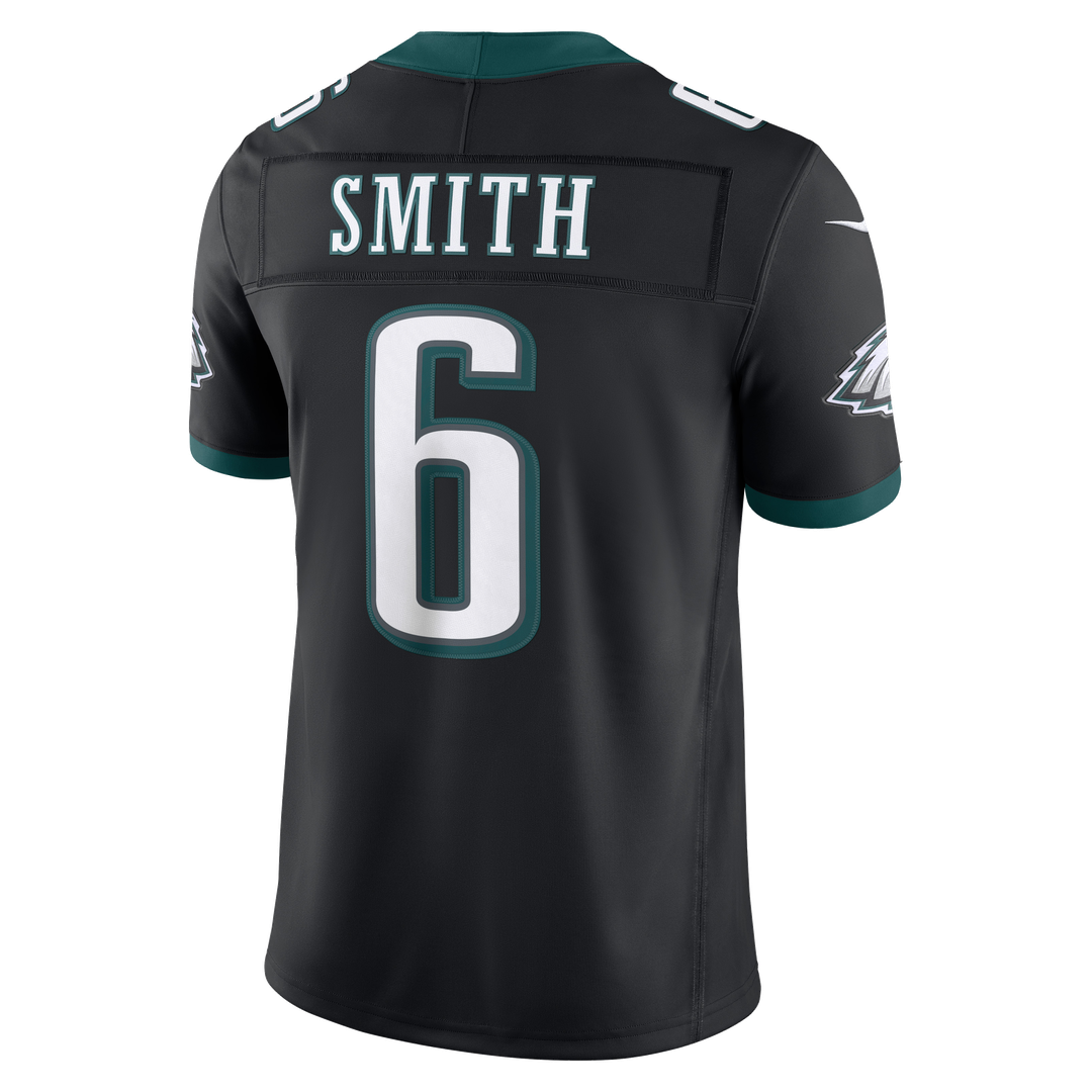 Men's Philadelphia Eagles DeVonta Smith Kelly Green Alternate Vapor F.U.S.E. Stitched