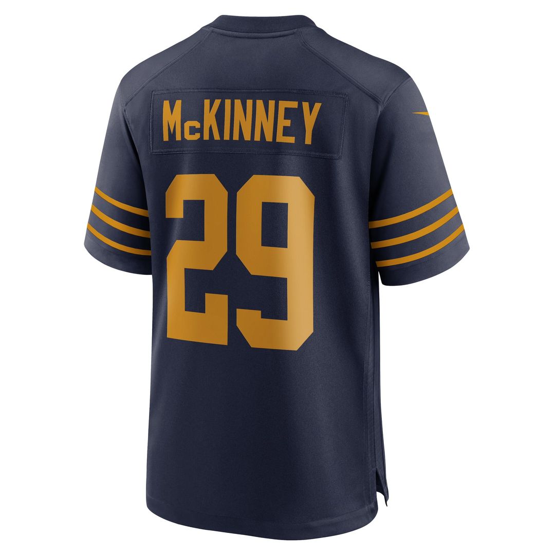 Men's Green Bay Packers Xavier McKinney Navy The 1923 Classic Jersey