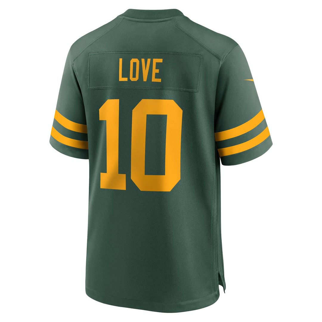 Men's Green Bay Packers Love Green Alternate Jersey