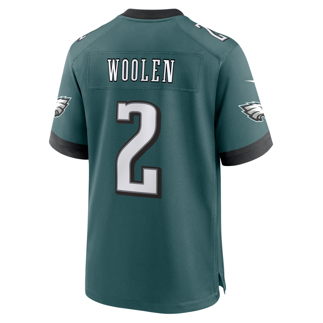 Men's Philadelphia Eagles Tariq Woolen Kelly Green Alternate