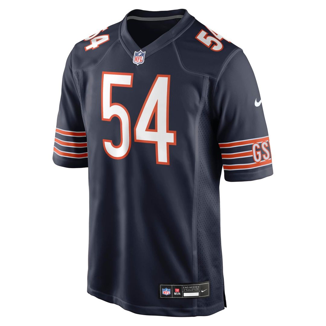 Men's Chicago Bears Logan Jones Navy Team