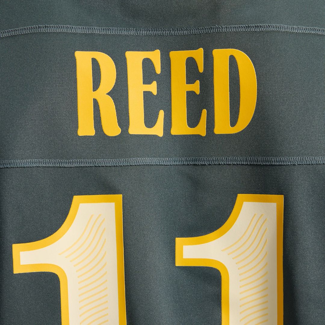 Men's Green Bay Packers Jayden Reed Green 2026 Rivalries Collection Jersey
