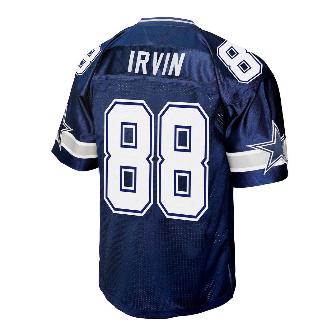 Men's Dallas Cowboys Michael Irvin Navy Legacy Replica Jersey