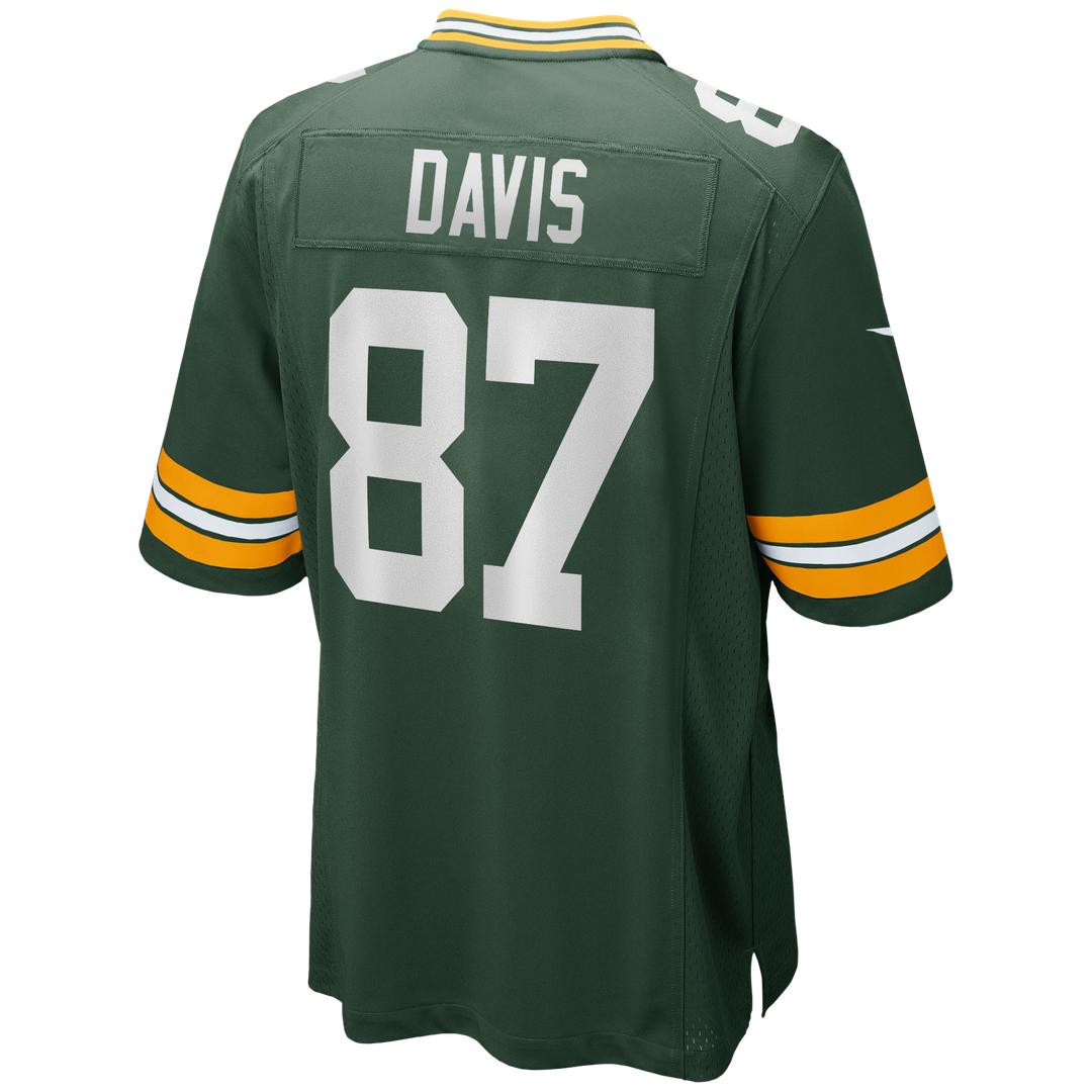 Men's Green Bay Packers Willie Davis Green Game Retired Player Jersey