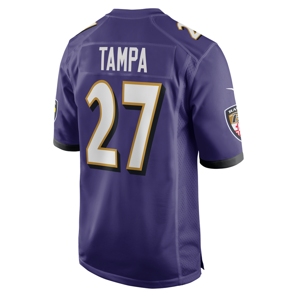 Men's Baltimore Ravens T.J. Tampa Purple Team