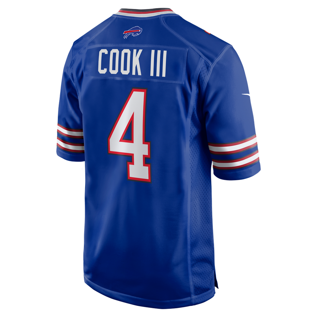 Men's Buffalo Bills James Cook III Royal Team