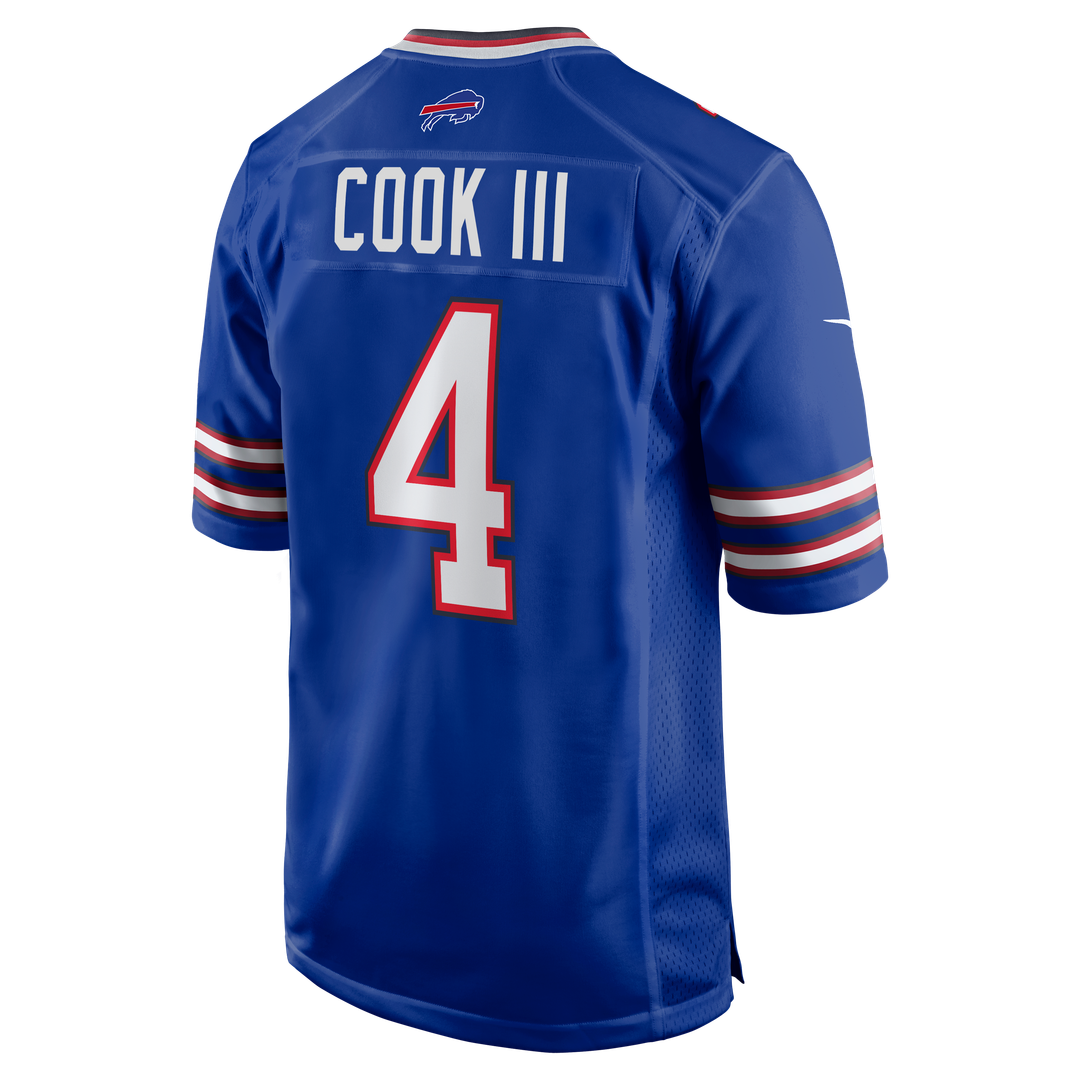 Men's Buffalo Bills James Cook III Royal Team