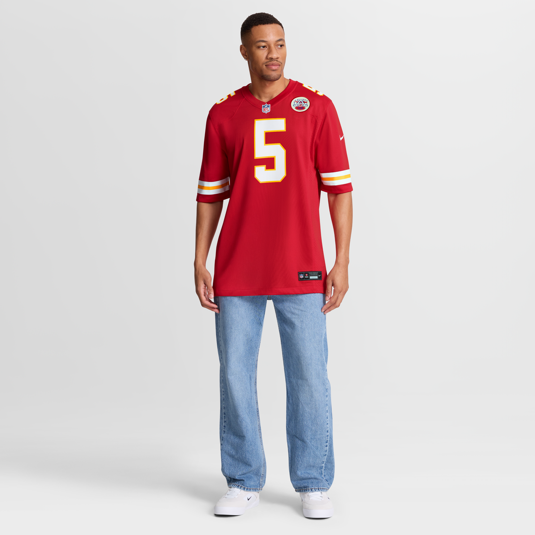 Men's Kansas City Chiefs Mansoor Delane Red Team