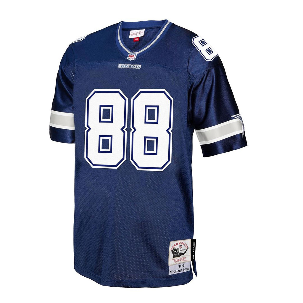 Men's Dallas Cowboys Michael Irvin Navy Legacy Replica Jersey