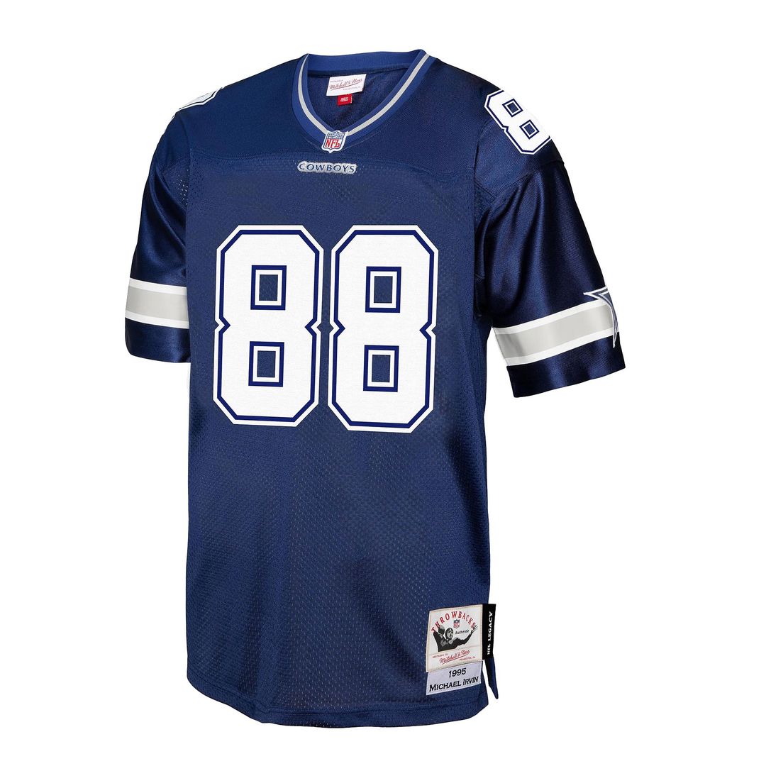 Men's Dallas Cowboys Michael Irvin Navy Legacy Replica Jersey